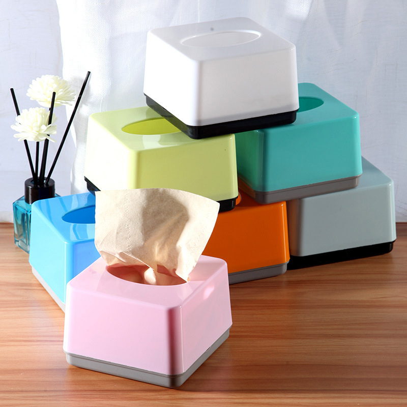 Commercial Printing & Packaging Pvt Ltd - Ticari Sınıf Kare Plastik Mendil Kutusu