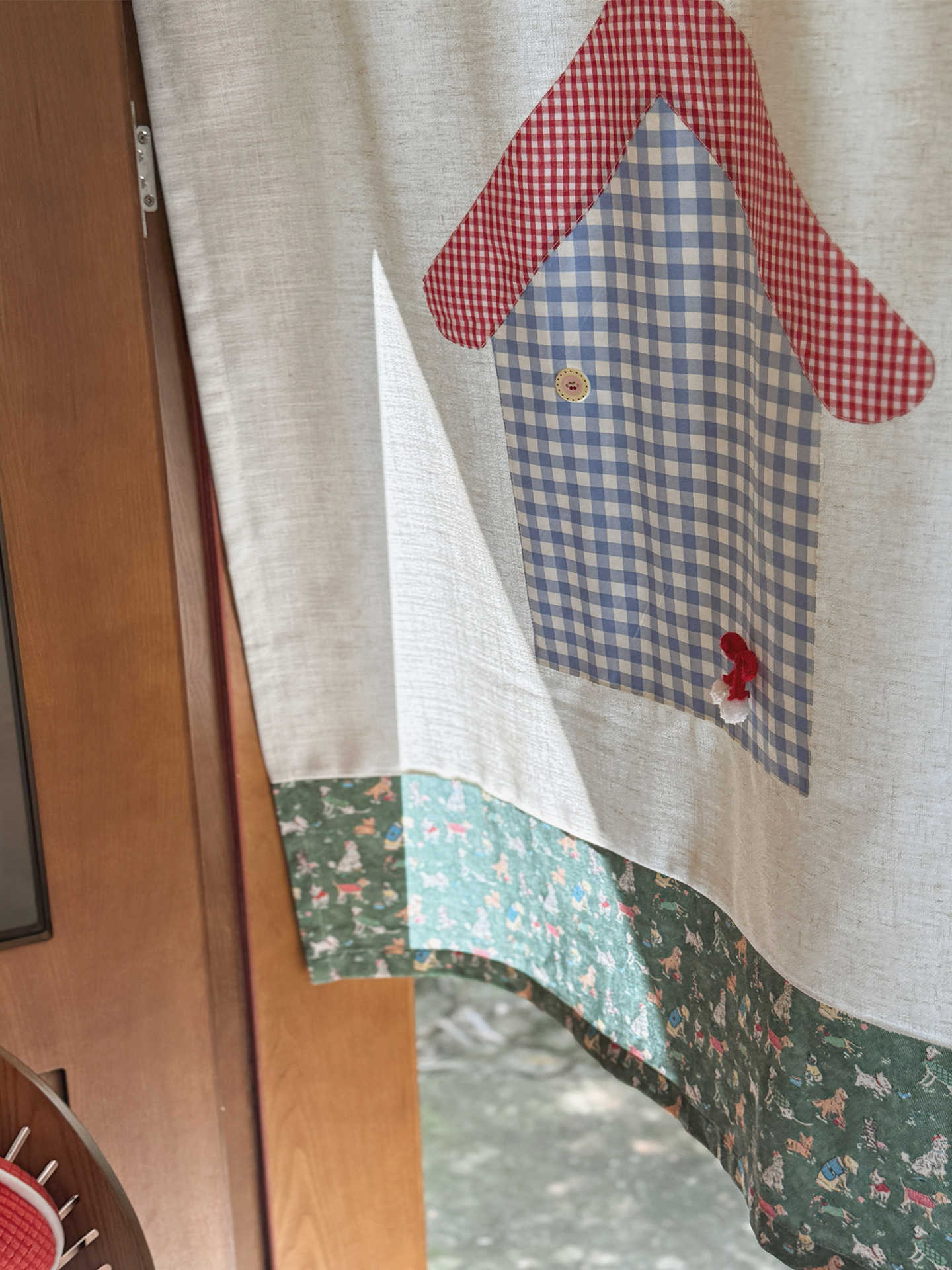 VIKAMA Gingham Küçük Ev Noren  - Commercial Printing House incelemesi ve fiyatı