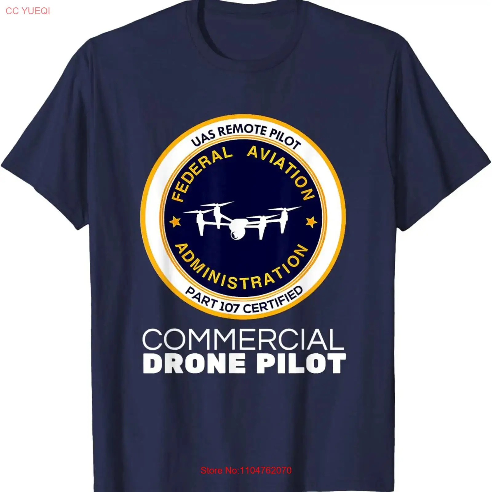 FAA Ticari Drone Pilot Tişörtü - Commercial Printing & Packaging Pvt Ltd incelemesi ve fiyatı