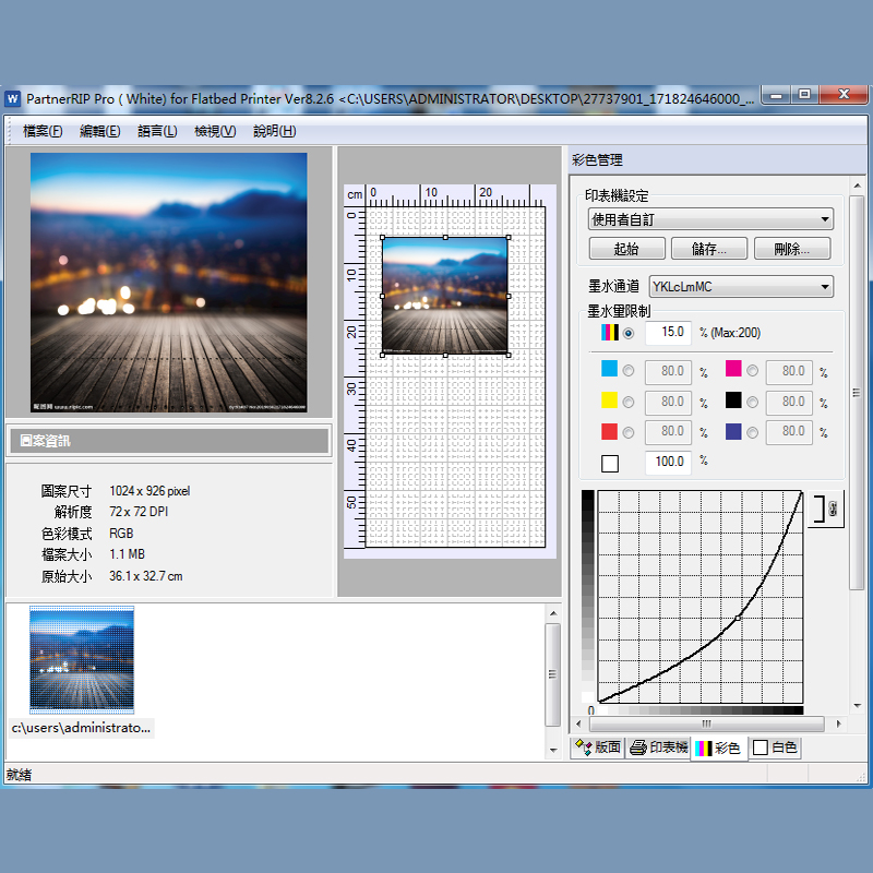 Düz Yataklı UV Yazıcı Mürekkep - Color Rip Software Dongle incelemesi ve fiyatı